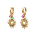 Colorful Heart Oorbellen