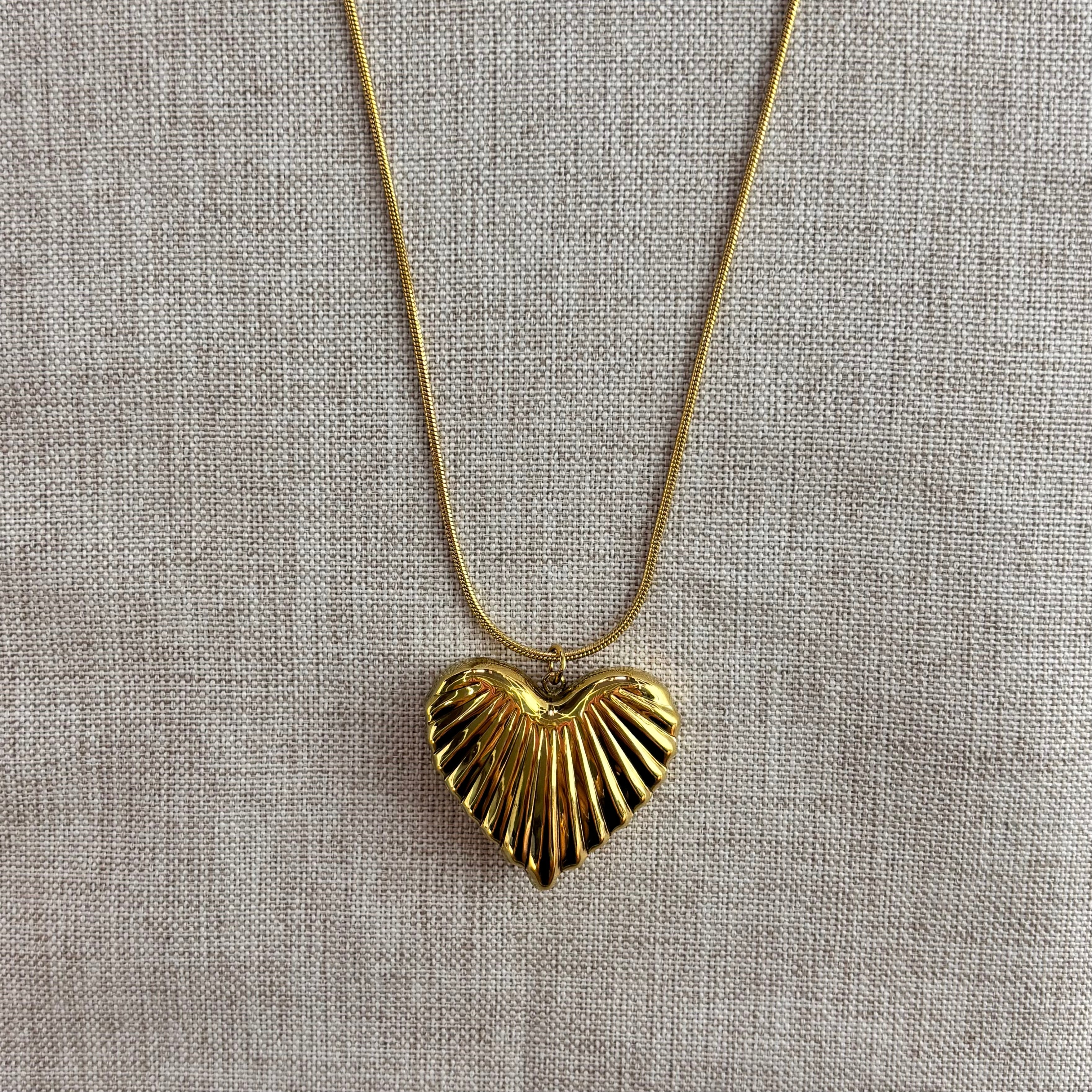 Lange hart - Necklace