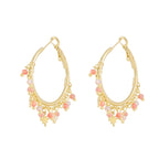 Isa oorbellen oranje