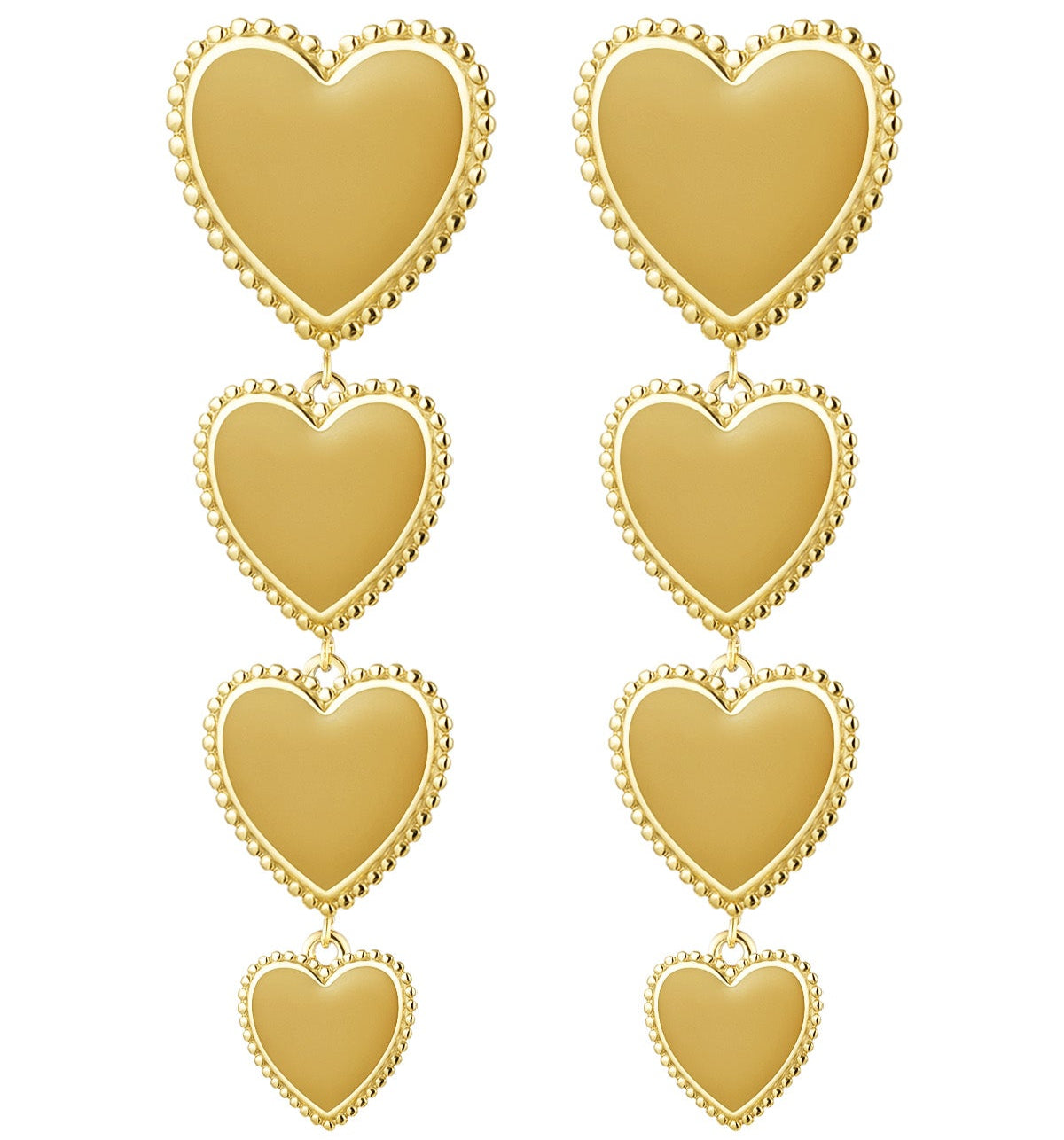 Heart Stack - Oorbellen