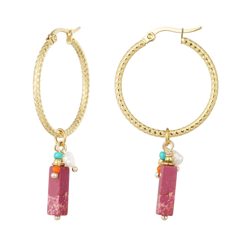 Charm party Oorbellen