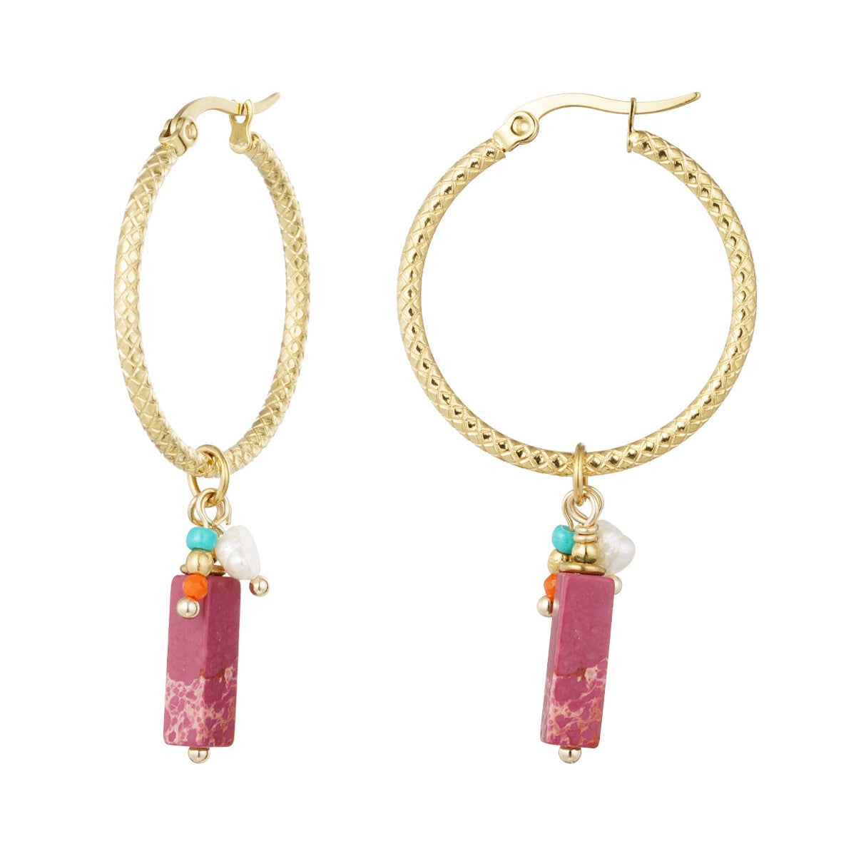 Charm party Oorbellen