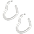 Heart Hoops - Oorbellen