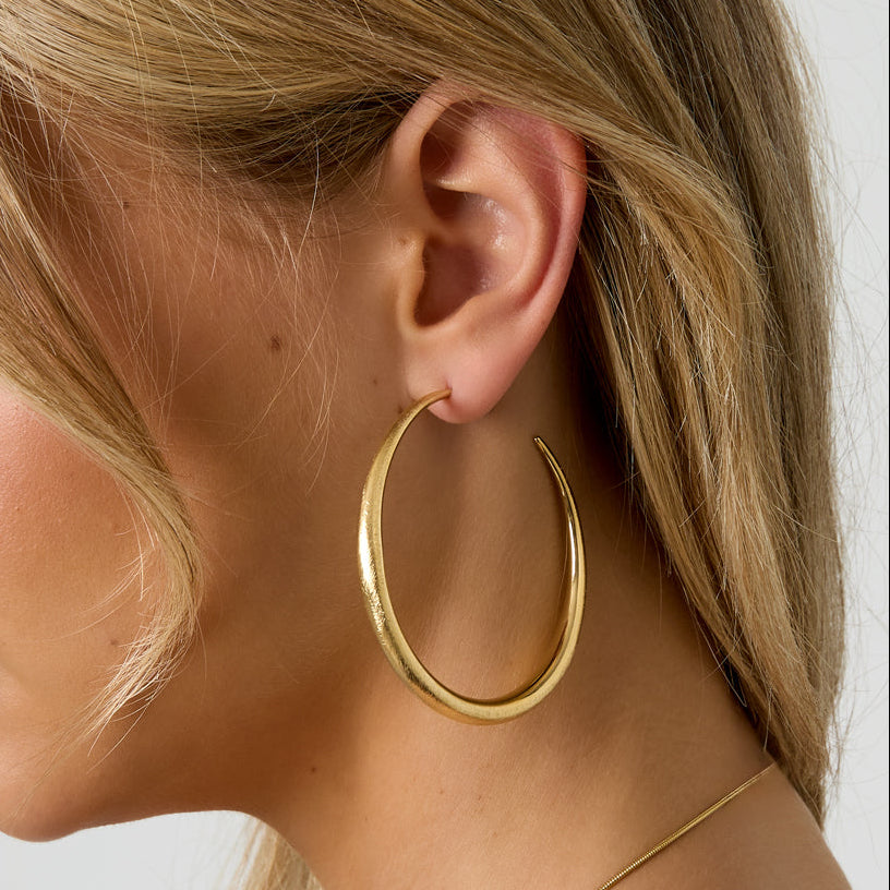 Hoops Big - Oorbellen