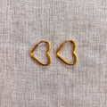 Heart Hoops - Oorbellen