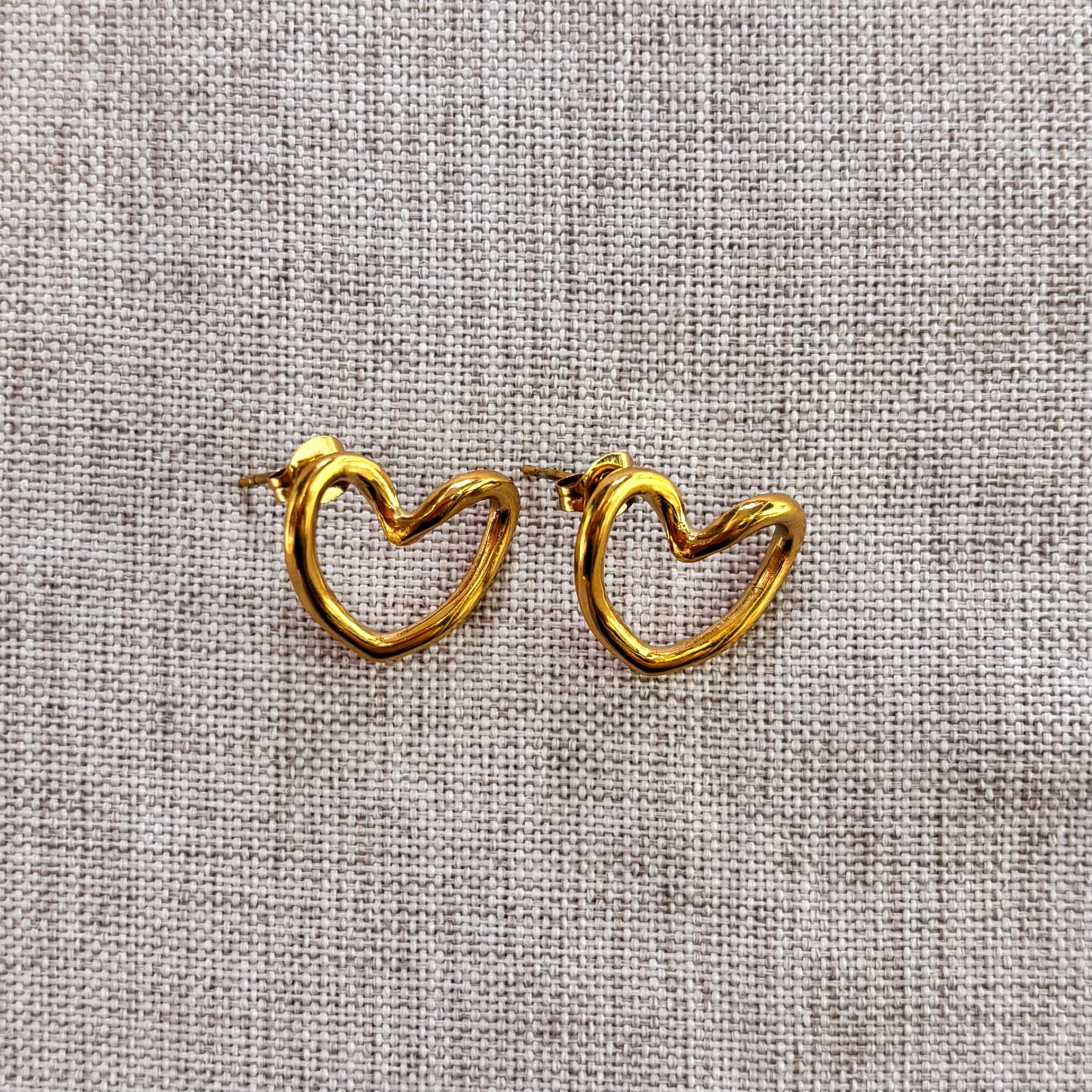 Heart loop - Oorbellen