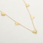 Subtiele hartjes - Necklace