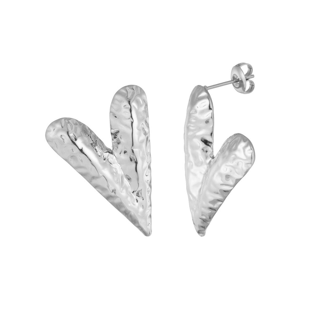 Heart studs