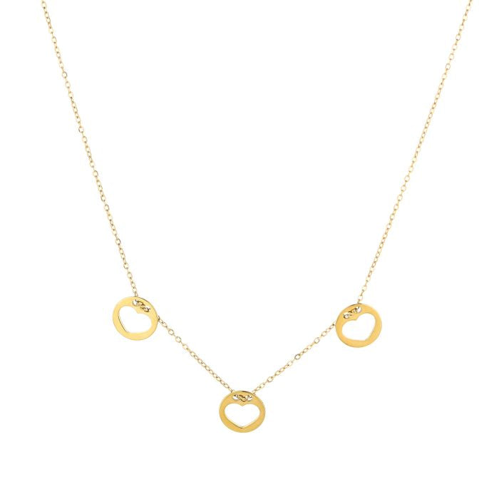 Open hartjes - Necklace
