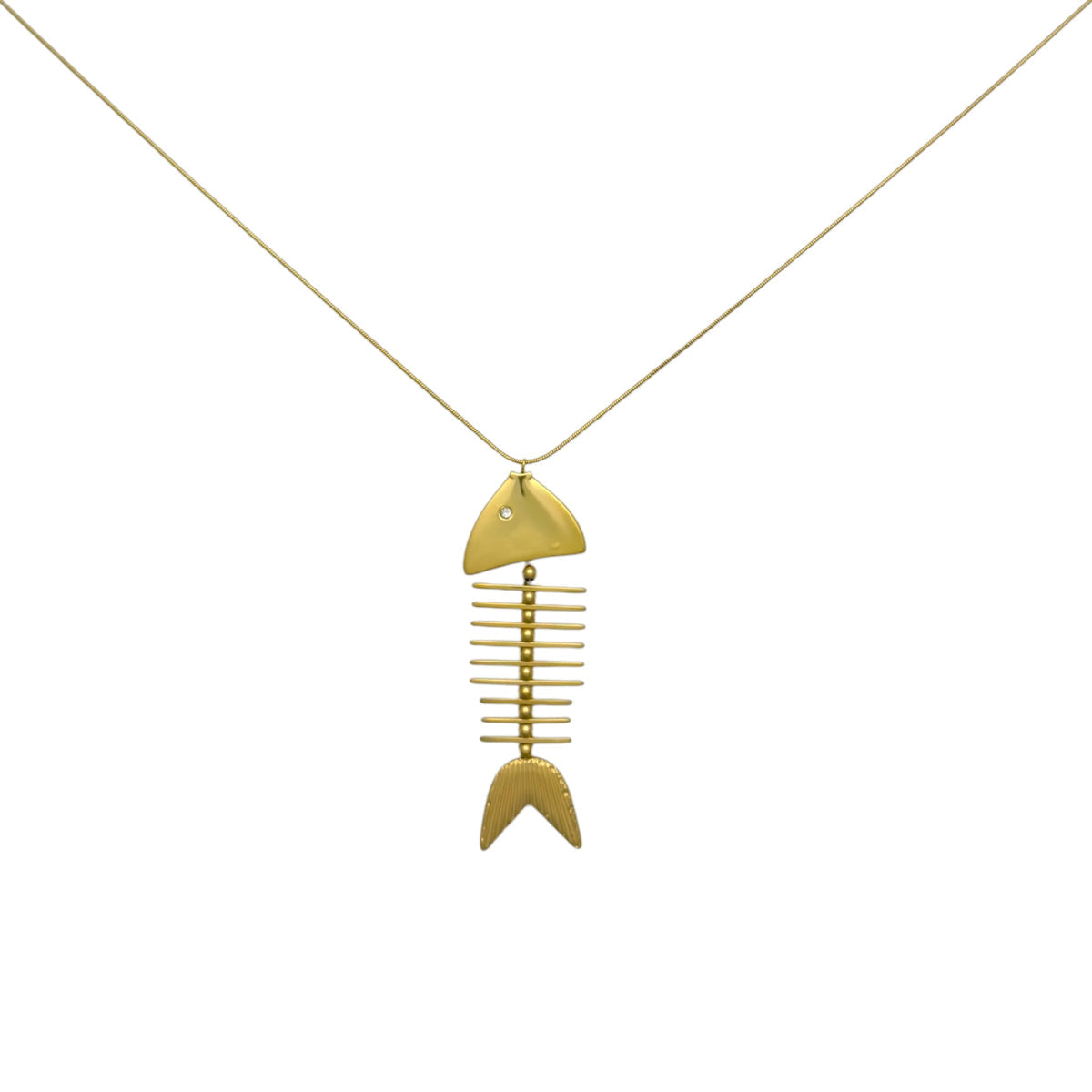 Wavy Fish - Necklace