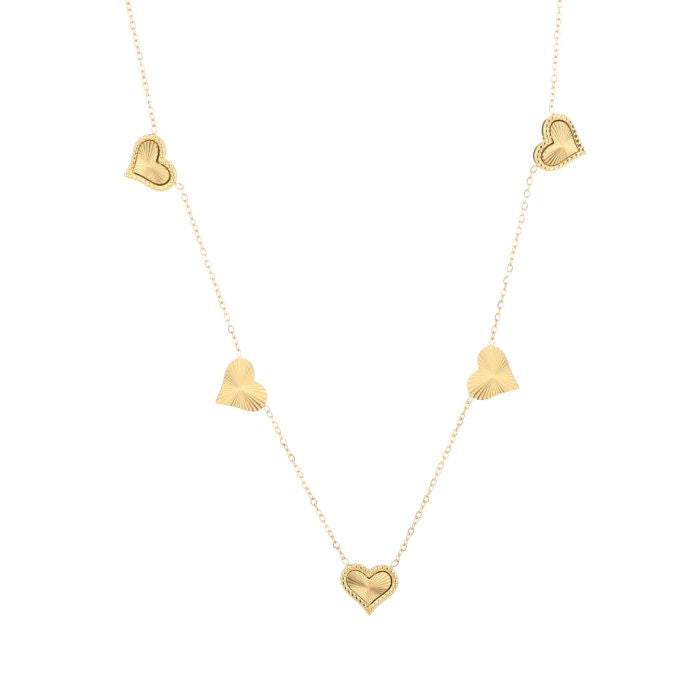 Subtiele hartjes - Necklace
