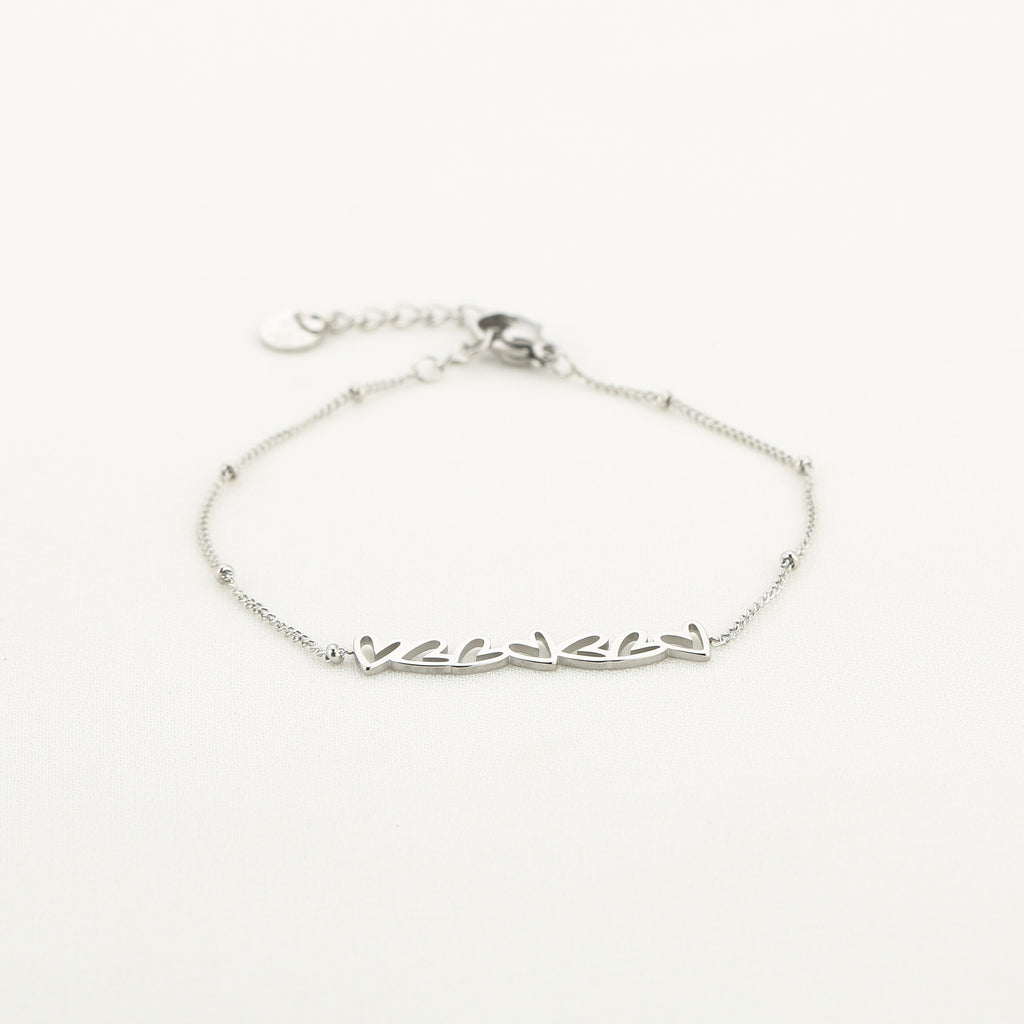 Hartjes - armband
