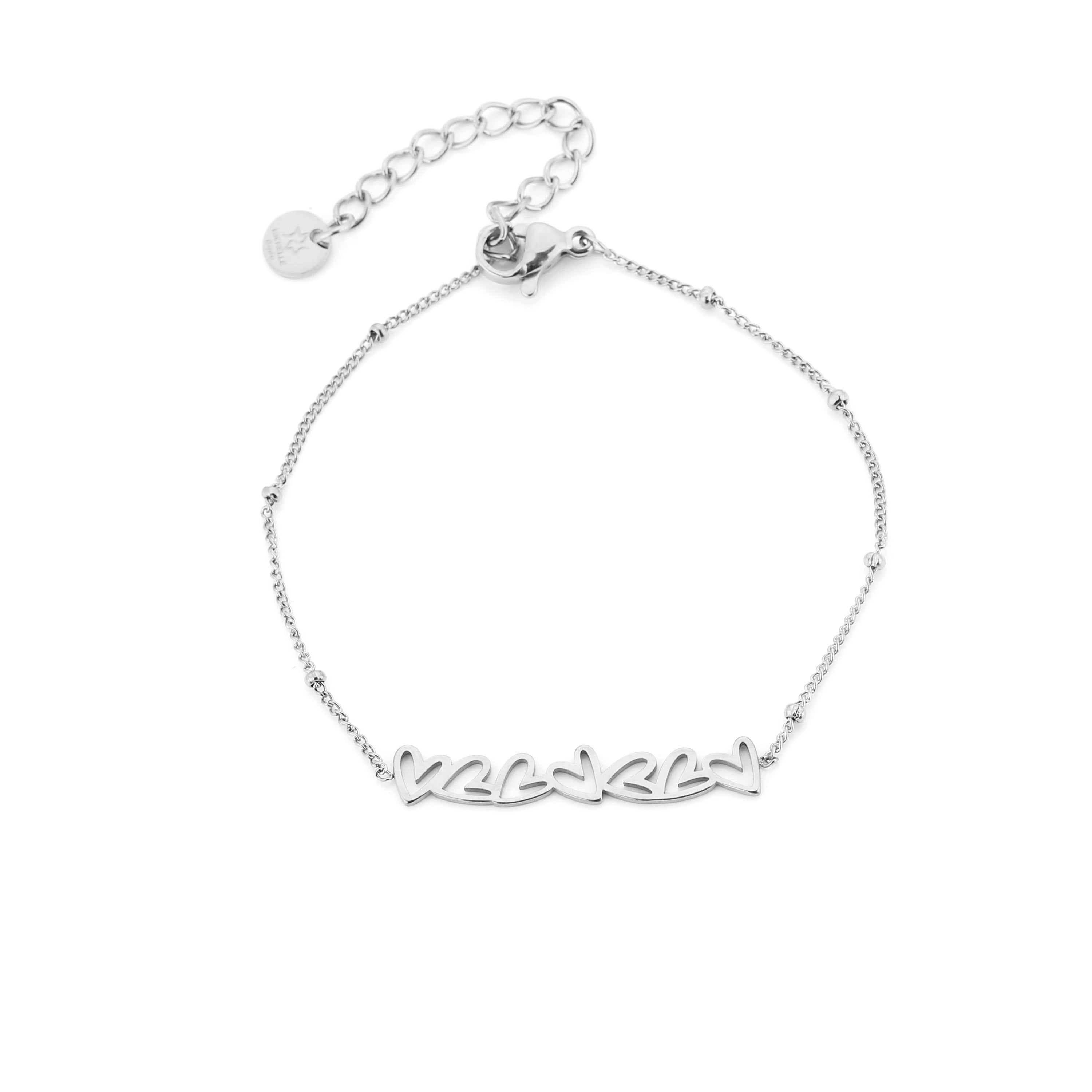 Hartjes - armband