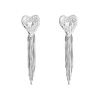 hart drop - oorbellen