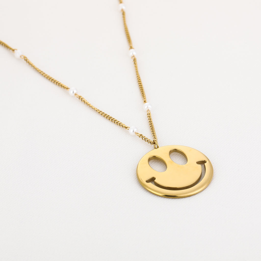 smiley - ketting