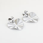 Wrinkled Heart - Oorbellen