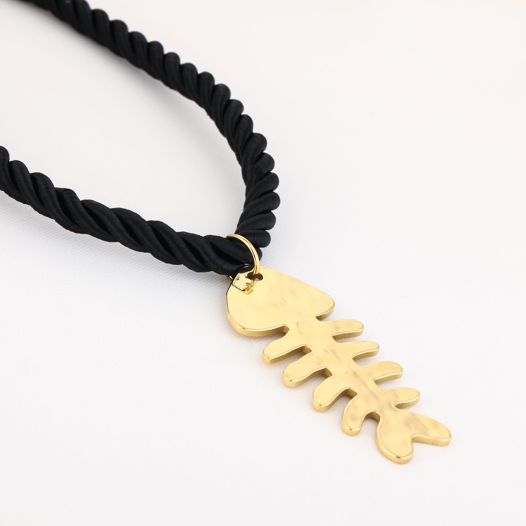 fish black - ketting
