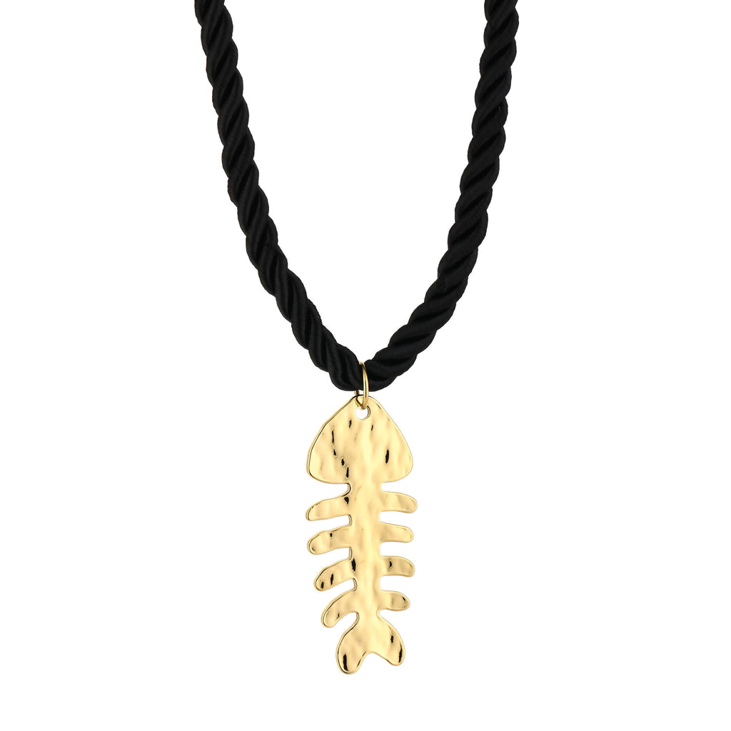 fish black - ketting